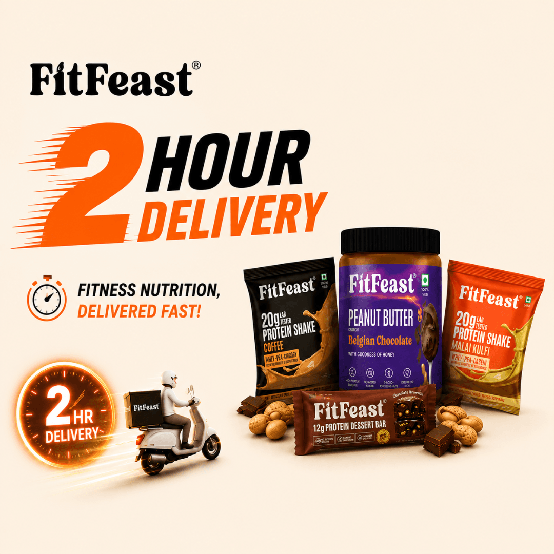 FitFeast — 2 hour delivery, fitness nutrition delivered fast